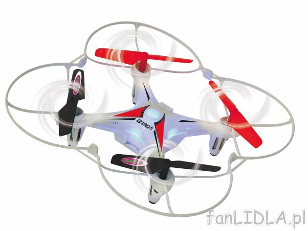 Quadrocopter , cena 89,90 PLN 
- 2 kolory
- baterie w zestawie
- salto 360° ...
