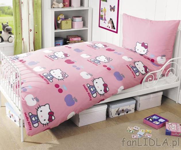 Pościel Hello Kitty cena 69,90PLN
- z motywem z bajki
- miękka i delikatna w ...