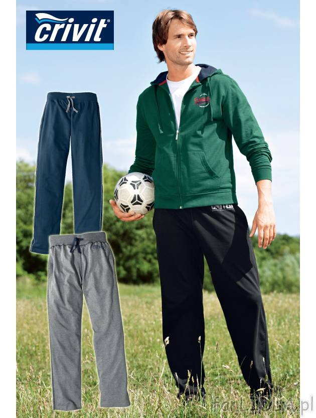 Męskie spodnie sportowe, cena 34,99PLN
- z miękkiej, dopasowującej się tkaniny ...