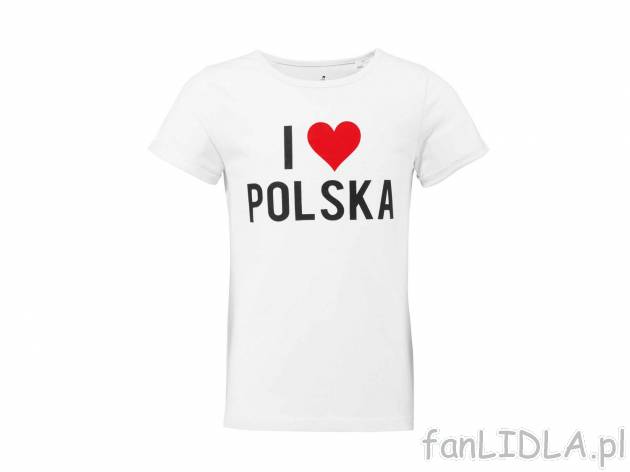 T-shirt dziewczęcy , cena 12,99 PLN 
- rozmiary: 110-164 (nie wszystkie wzory dostępne ...