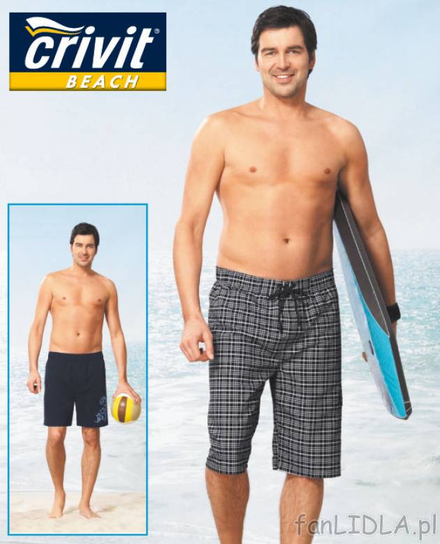 Szorty kąpielowe cena 27,99PLN
- idealne na plażę lub basen
- wygodny pas z ...