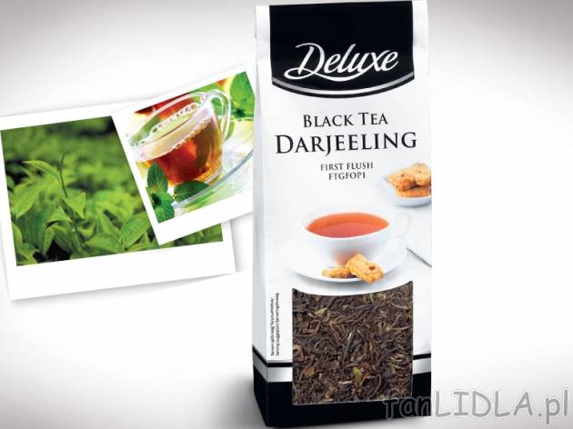 Herbata czarna , cena 7,99 PLN za 100 g 
- Herbata czarna Darjeeling - najwyższej ...