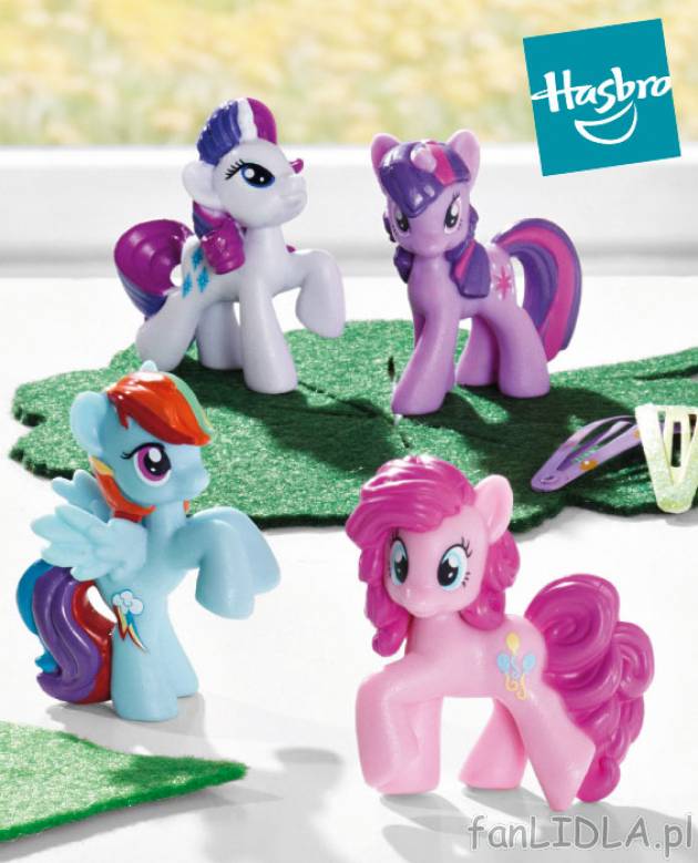 Zestaw My little Pony cena 34,99PLN
- w zestawie 4 koniki: Pinkie Pie, Twilight ...