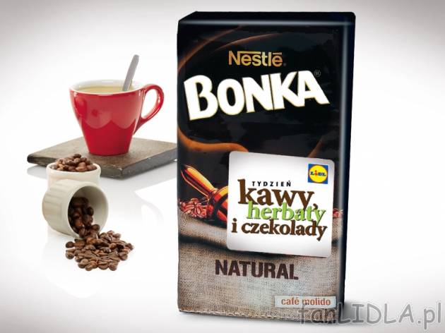 Bonka Natural Kawa mielona , cena 7,99 PLN za 250 g, 100g=3,20 PLN. 
- Wyjątkowy ...