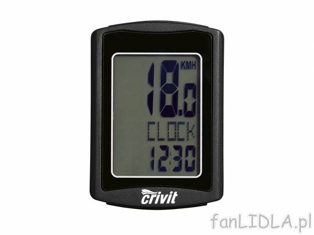 Bezprzewodowy licznik rowerowy , cena 34,99 PLN 
- liczne funkcje: pomiar prędkości, ...