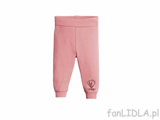 Spodnie dla noworodków od marki Lupilu, cena 7,99 PLN 
- rozmiary: 50-92 (nie ...