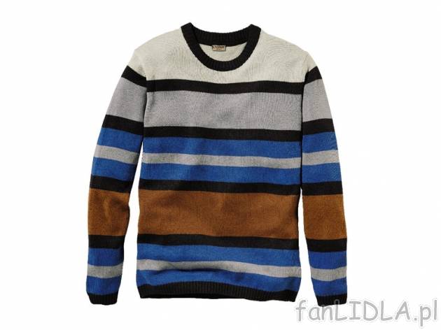 Sweter Livergy, cena 34,99 PLN za 1 szt. 
- materiał: 50% bawełna, 50% poliakryl ...