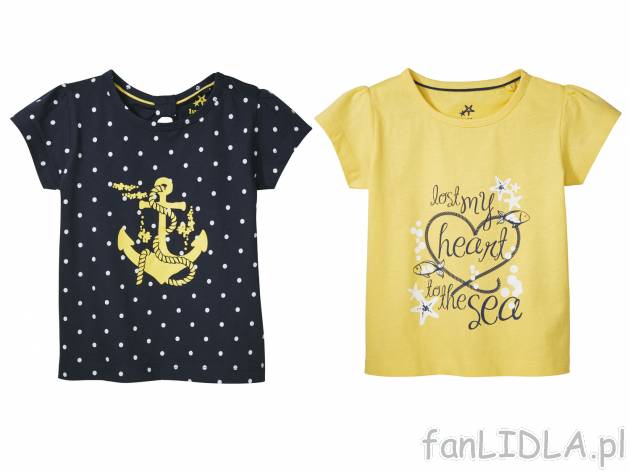 T-shirt dziewczęcy , cena 15,99 PLN. T-shirty z różnymi nadrukami - marynarskie ...