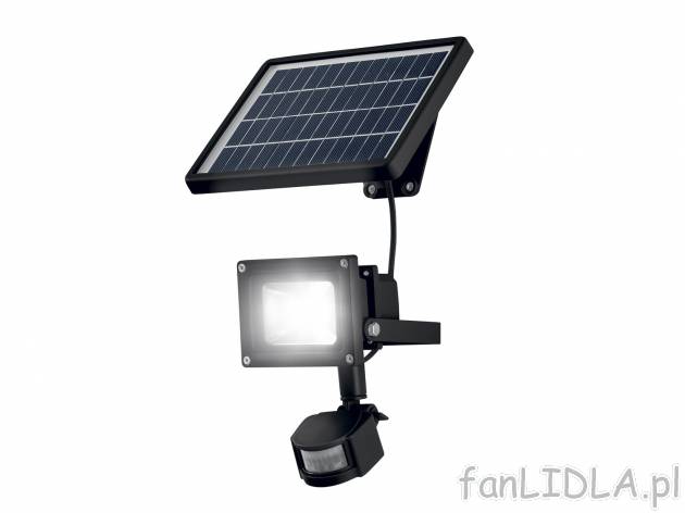 Reflektor solarny LED z czujnikiem ruchu , cena 119,00 PLN. Idealne oświetlenie ...
