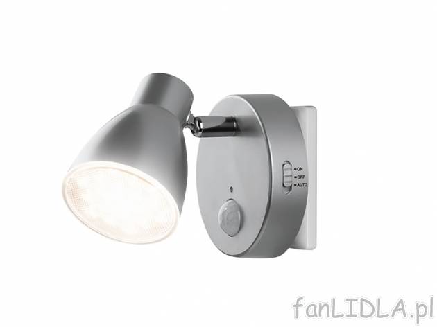 Lampka LED Livarno, cena 34,99 PLN za 1 szt. 
- automatyczne włączanie dzięki ...