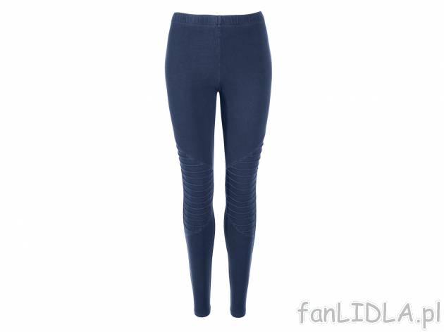 Legginsy o wyglądze jeansu , cena 24,99 PLN. Modne legginsy idealne do różnych ...