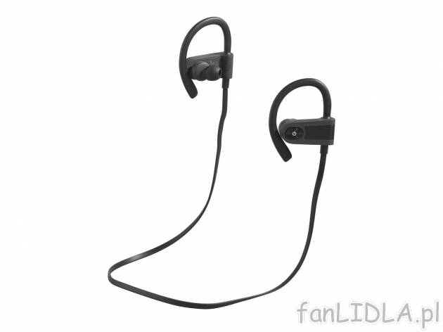 Sportowe słuchawki douszne z Bluetooth®* , cena 89,90 PLN. Niezbędne akcesorium ...