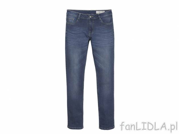 Jeansy o prostym kroju, cena 37,99 PLN 
- rozmiary: 48-58 (nie wszystkie wzory ...