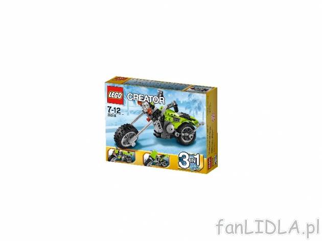 LEGO Creator zestaw , cena 29,99 PLN za 1 opak. 
- różne rodzaje do wyboru: 
- ...