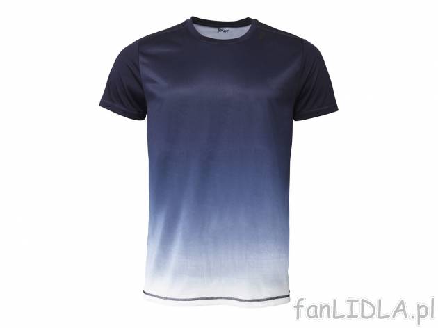 Męska koszulka funkcyjna , cena 17,99 PLN 
- rozmiary: M-XL
- 3 wzory
- otwór ...