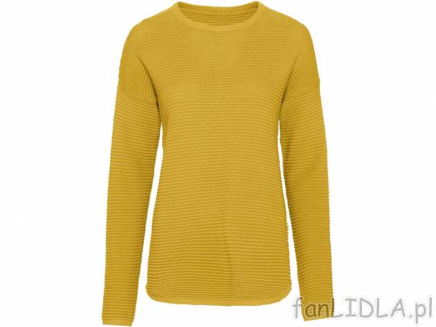 Sweter , cena 39,99 PLN. Sweter damski idealny na jesień, z okrągłym dekoltem. ...