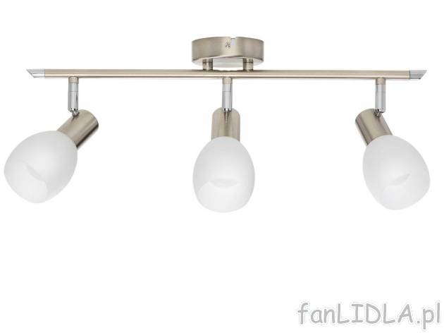 Lampa ścienna lub suﬁtowa LED , cena 69,90 PLN 
- 4 wzory
- barwa światła: ...