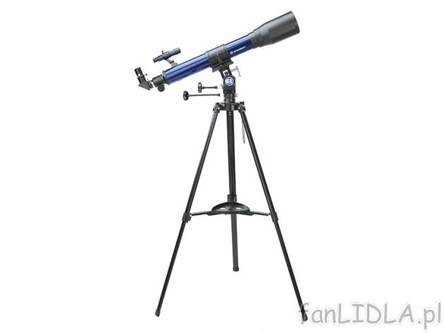 Teleskop Bresser SkyLux EL 70/700 , cena 279,00 PLN za 1 opak. 
- regulowany statyw ...