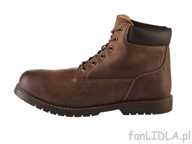 Buty skórzane męskie na sezon jesienno-zimowy, cena 99,00 PLN 
- rozmiary: 41-46
- ...