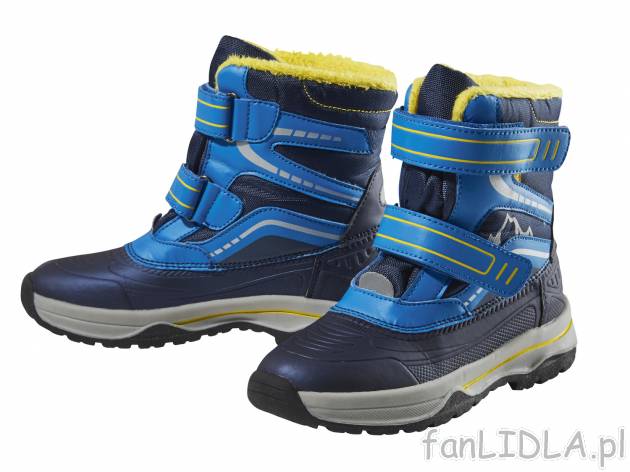 Ciepłe buty dla dzieci typu śniegowce, cena 44,99 PLN 
- 3 wzory do wyboru
- ...
