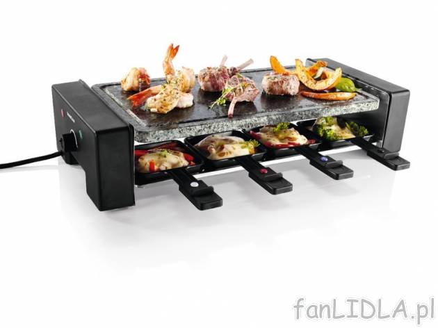 Grill elektryczny raclette 1300W Silvercrest Kitchen Tools, cena 99,00 PLN za 1 ...