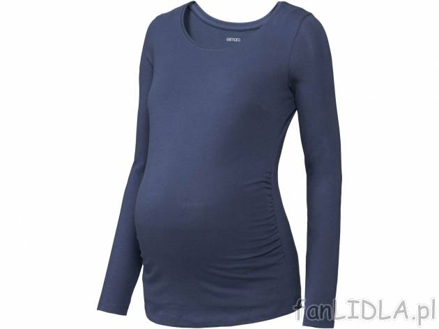 Bluzka ciążowa , cena 19,99 PLN 
- 95% bawełna, 5% elastan 
- rozmiary: XS-L ...