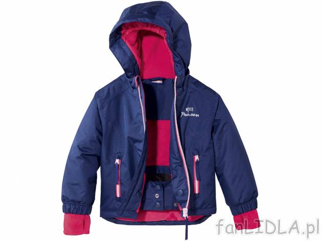 Dziecięca kurtka zimowa , cena 59,00 PLN 
- kaptur z elastycznym brzegiem dla ...