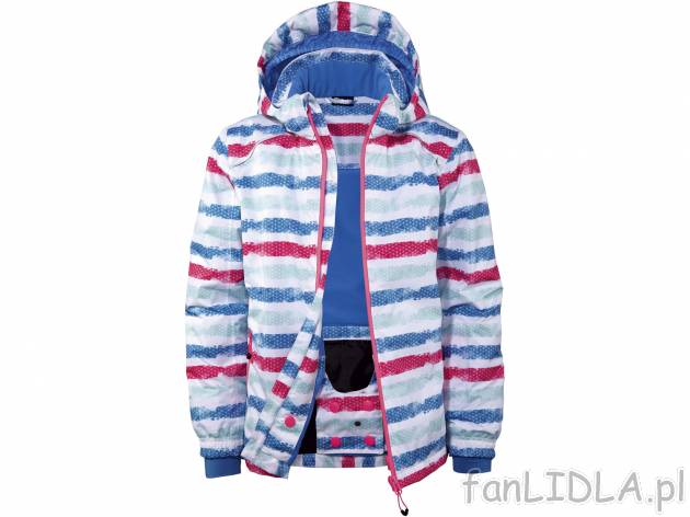 Młodzieżowa kurtka zimowa , cena 59,00 PLN 
- kaptur z elastycznym brzegiem dla ...