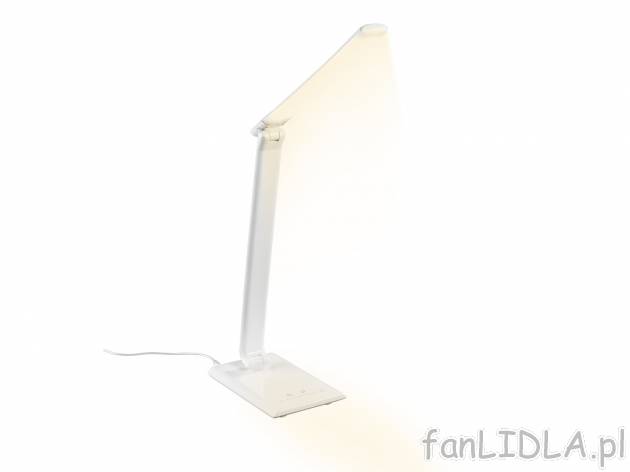 Lampa stołowa LED z portem USB , cena 79,90 PLN 
- zmiana barwy światła
- wys. ...
