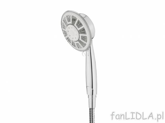Słuchawka prysznicowa LED , cena 34,99 PLN 
- z 6 diodami LED
- chromowany korpus
- ...