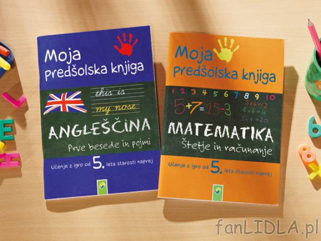 Książeczki edukacyjne dla przedszkolaków cena 7,99PLN za 2 szt.
- do nauki i ...