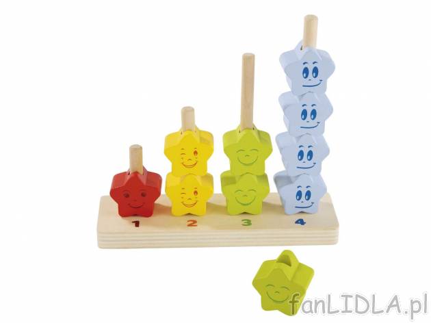Drewniana zabawka , cena 19,99 PLN  
-  dla dzieci w wieku: 1+