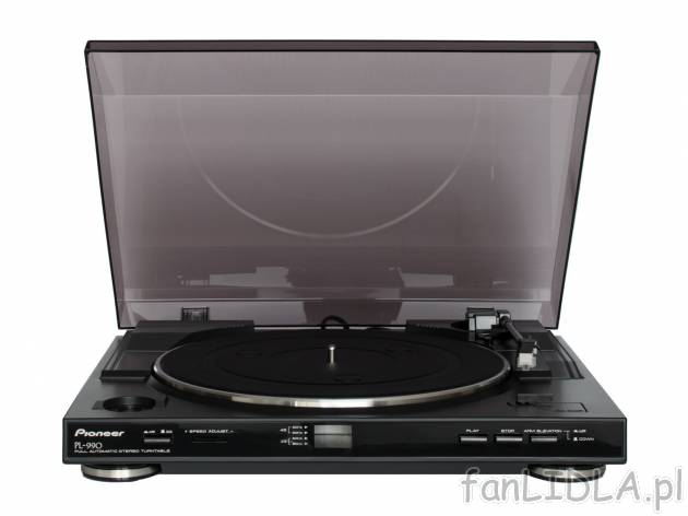 Legendarny gramofon Pioneer PL-990 , cena 555,00 zł za 1 szt. 
- PEŁNA AUTOMATYKA
- ...