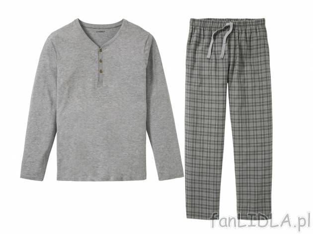 Piżama męska z ﬂanelowymi spodniami , cena 34,99 PLN 
- rozmiary: M-XXL
- ...