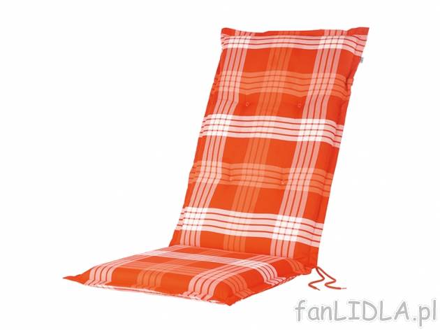 Poduszka na krzesło z wysokim oparciem Florabest, cena 39,99 PLN za 1 szt. 
- wyściółka ...