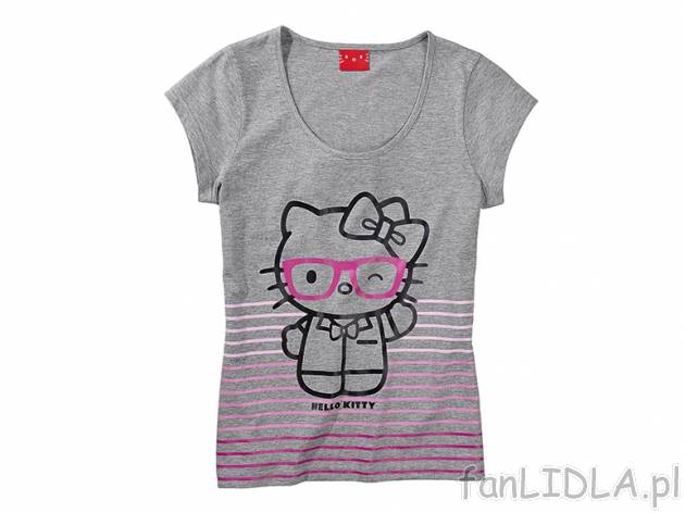 T-shirt damski , cena 21,99 PLN za 1 szt. 
- do wyboru: Hello Kitty,  Simpson, ...