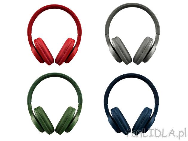 SILVERCREST® Słuchawki bezprzewodowe z Bluetooth® , cena 79,9 PLN 
SILVERCREST® Słuchawki ...