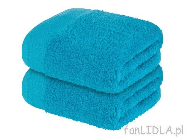 LIVARNO home Ręczniki frotté 50 x 100 cm, 2 , cena 9,99 PLN 
LIVARNO home Ręczniki ...