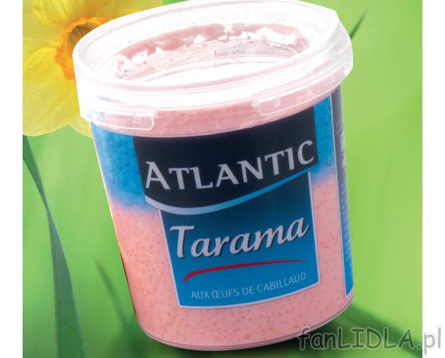 Tarama , cena 5,99 PLN za 135g/1 opak 
- pasta z ikry z dorsza atlantyckiego o ...