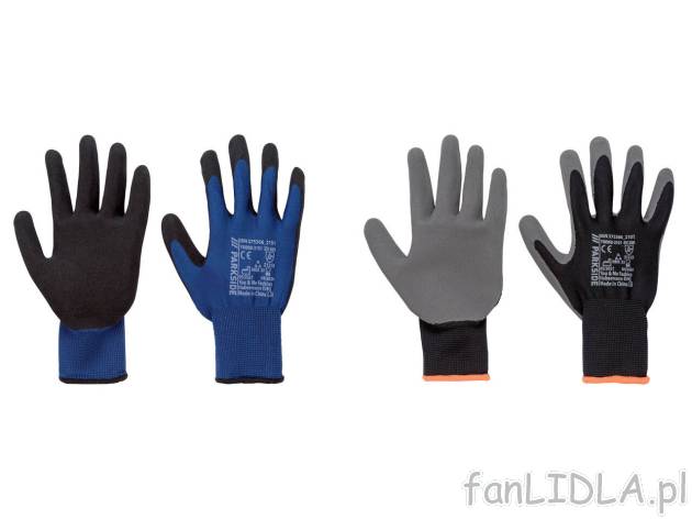 Rękawice robocze , cena 15,99 PLN 
Rękawice robocze 2 wzory 
- rozmiary: 7-11 
- ...