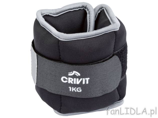 CRIVIT® Obciążniki fitness 1 kg, 2 szt. , cena 29,99 PLN 
CRIVIT® Obciążniki ...