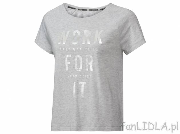 Koszulka funkcyjna typu T-shirt, cena 19,99 PLN 
- 95% modal, 5% elestan
- rozmiary: ...
