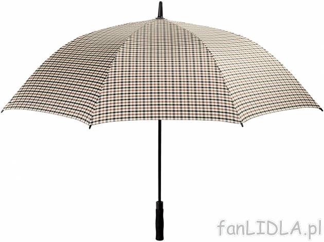 Duży parasol automatyczny o Ø 130 cm , cena 29,99 PLN 
-  szkielet z włókna ...