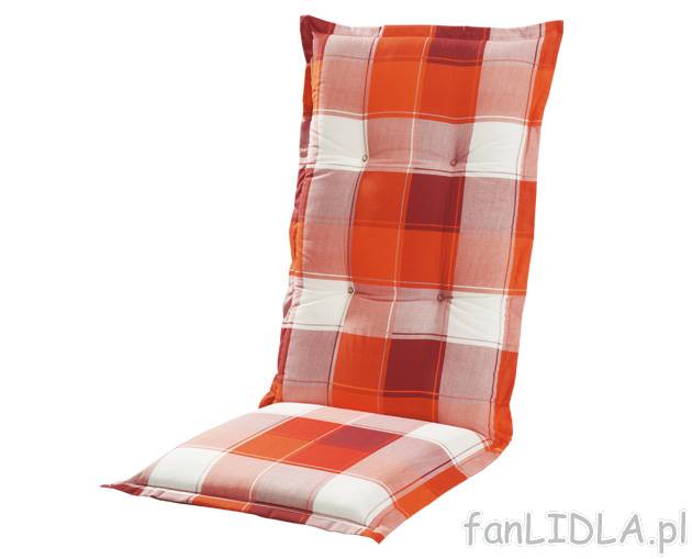 Poduszka 50 x120 cm na krzesło z wysokim oparciem Florabest, cena 44,99 PLN za ...