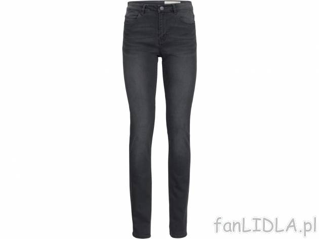 Jeansy damskie , cena 35,00 PLN. Spodnie jeansowe dla niej od marki Esmara, z modnym ...