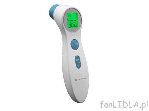 DR. SENST® Termometr bezdotykowy na podczerwień 2 w 1 , cena 59,9 PLN 
 
- ...