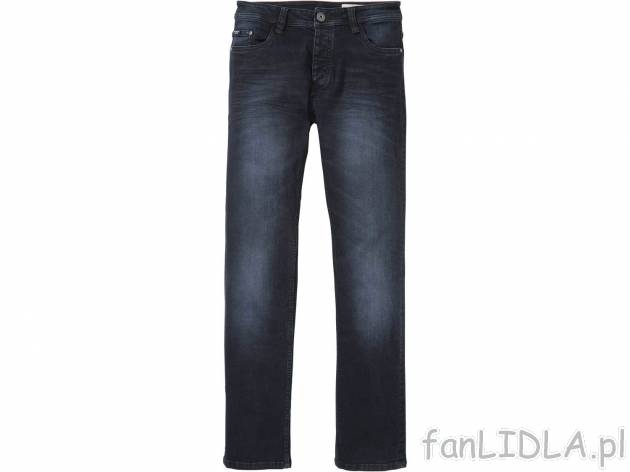 Jeansy slim fit , cena 39,99 PLN 
- 98% bawełny, 2% elastanu (LYCRA®) 
- rozmiary: ...