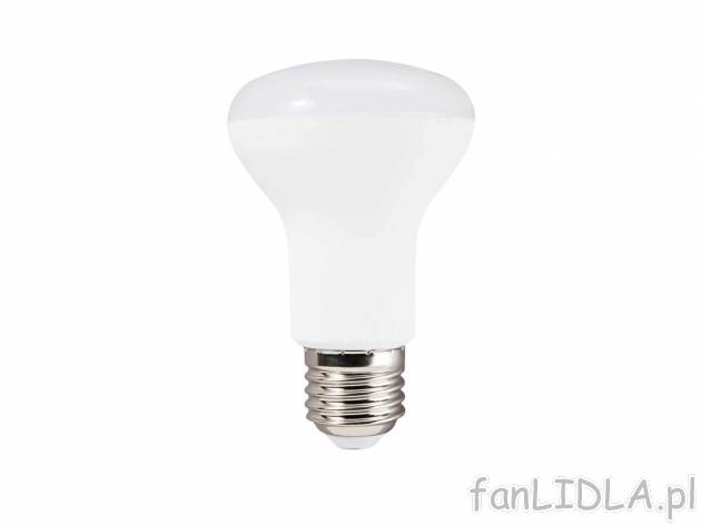Żarówka LED , cena 5,99 PLN 
- E27
- 530 lm
- moc: 7 W co odpowiada żarówce ...