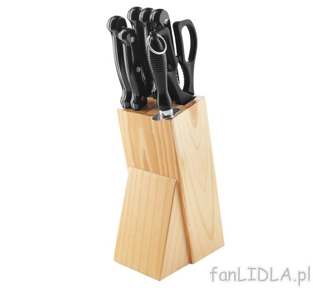 Zestaw noży kuchennych Ernesto, cena 49,99 PLN za 1 opak. 
- długość ostrza: ...