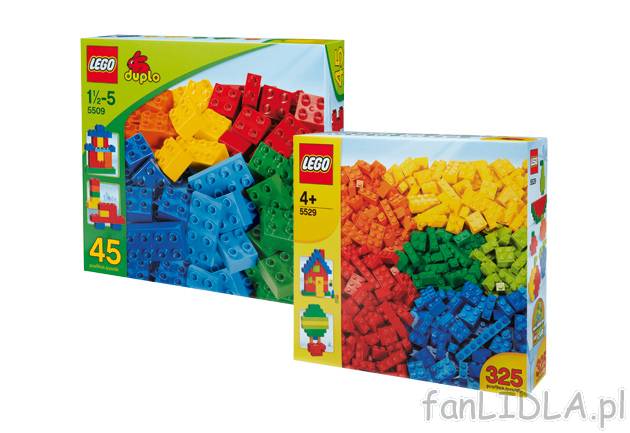 Klocki LEGO&#174; , cena 49,99 PLN za 1 opak. 
- 2 rodzaje do wyboru - 45 lub ...
